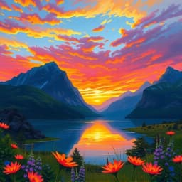 Oil Painting Landscape Ideas icon