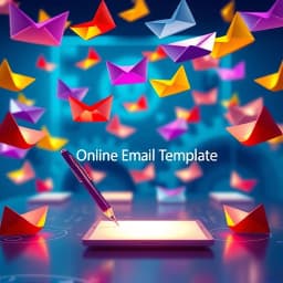Online Email Template icon