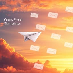 OOPS Email Template icon