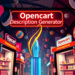 OpenCart Product Description Generator icon