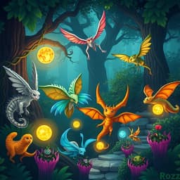 Original Fantasy Creature Description and Lore Generator icon