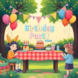 Outdoor Birthday Party Ideas icon