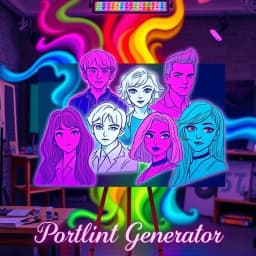 Outline Portrait Generator icon