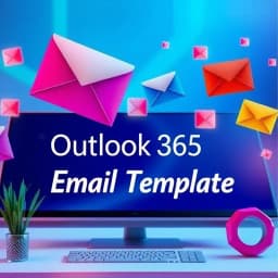 Outlook 365 Email Template icon