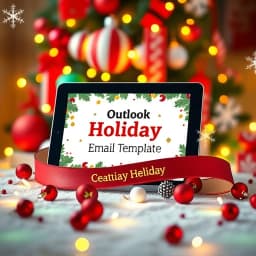 Outlook Holiday Email Template icon