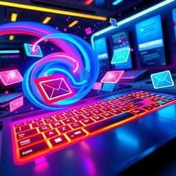 Outlook Shortcut Email Template icon