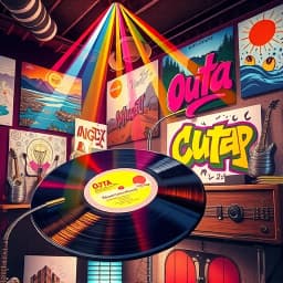 Outta Album Cover Generator icon