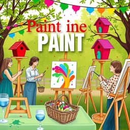 Painted Easy Birdhouse Painting Ideas icon