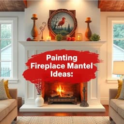 Painting Fireplace Mantel Ideas icon