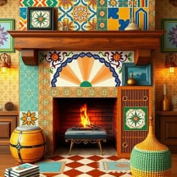 Painting Fireplace Tile Ideas icon