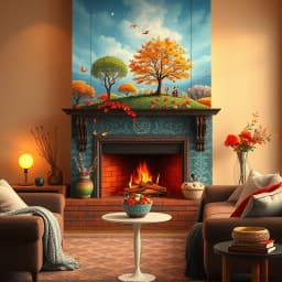 Painting Inside of Fireplace Ideas icon