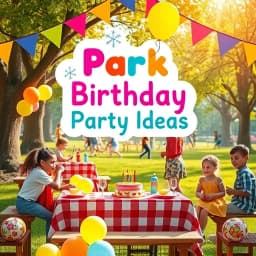 Park Birthday Party Ideas icon