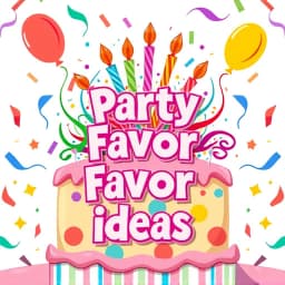 Party Favor Ideas Kid Birthday icon