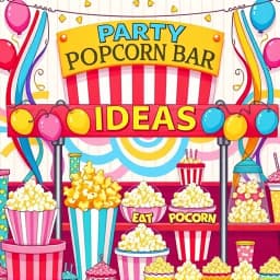 Party Popcorn Bar Ideas icon