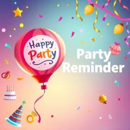 Party Reminder Email Template icon