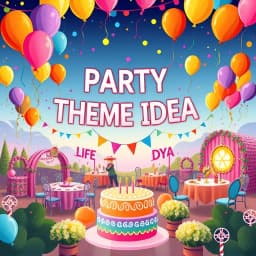 Party Theme Ideas icon