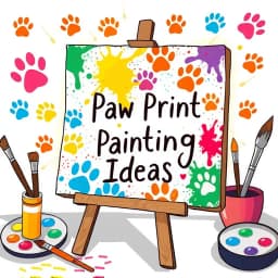 Paw Print Painting Ideas icon