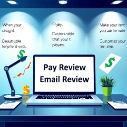 Pay Review Email Template icon