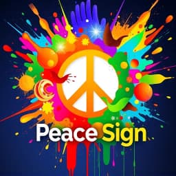 Peace Sign Painting Ideas icon
