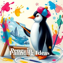Penguin Painting Ideas icon