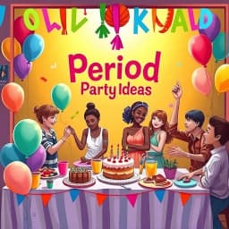 Period Party Ideas icon