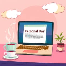 Personal Day Email Template icon
