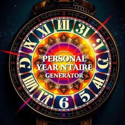 Personal Year Number Generator icon