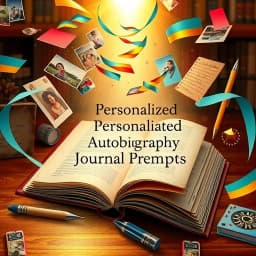 Personalized Autobiography Journal Prompts Generator icon