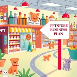 Pet Store Business Plan icon