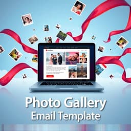 Photo Gallery Email Template icon