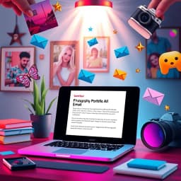 Photography Cold Email Template icon