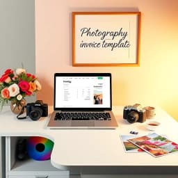 Photography Invoice Email Template icon