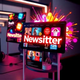 Photoshop Email Newsletter Template icon