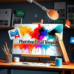 Photoshop Email Template icon