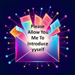 Please Allow Me to Introduce Myself Email Template icon