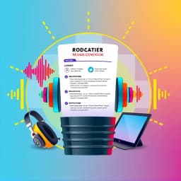 Podcaster Resume Generator icon