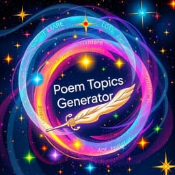 Poem Topics Generator icon