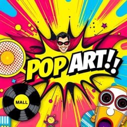 Pop Art Illustration Generator icon