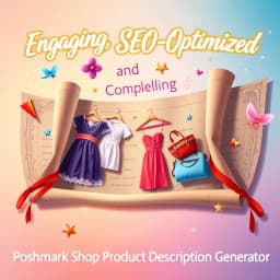 Poshmark Shop Product Description Generator icon