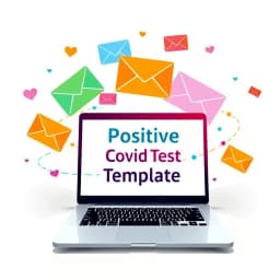 Positive COVID Test Email Template icon
