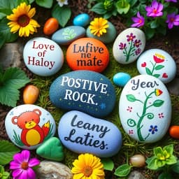 Positive Rock Painting Ideas icon