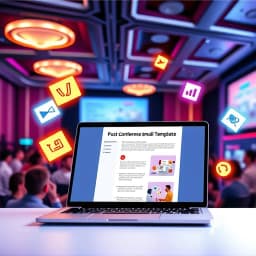 Post Conference Email Template icon