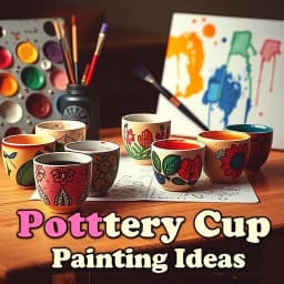 Pottery Cup Painting Ideas icon