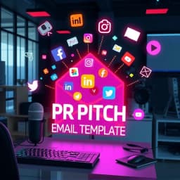 PR Pitch Email Template icon