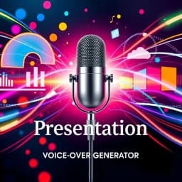 Presentation Voice Over Generator icon