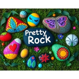 Pretty Rock Painting Ideas icon