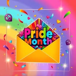 Pride Month Email Template icon
