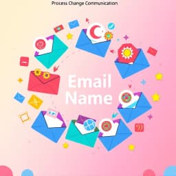Process Change Communication Email Template icon