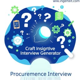 Procurement Interview Question Generator icon
