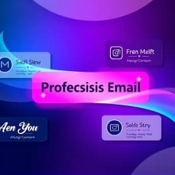 Professional Email Signatures Template icon